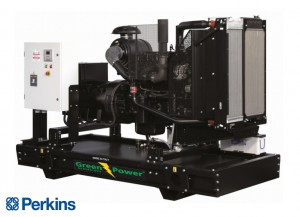 GREENPOWER Perkins Diesel Power generator 230kVA 184kW Open frame Manual starting